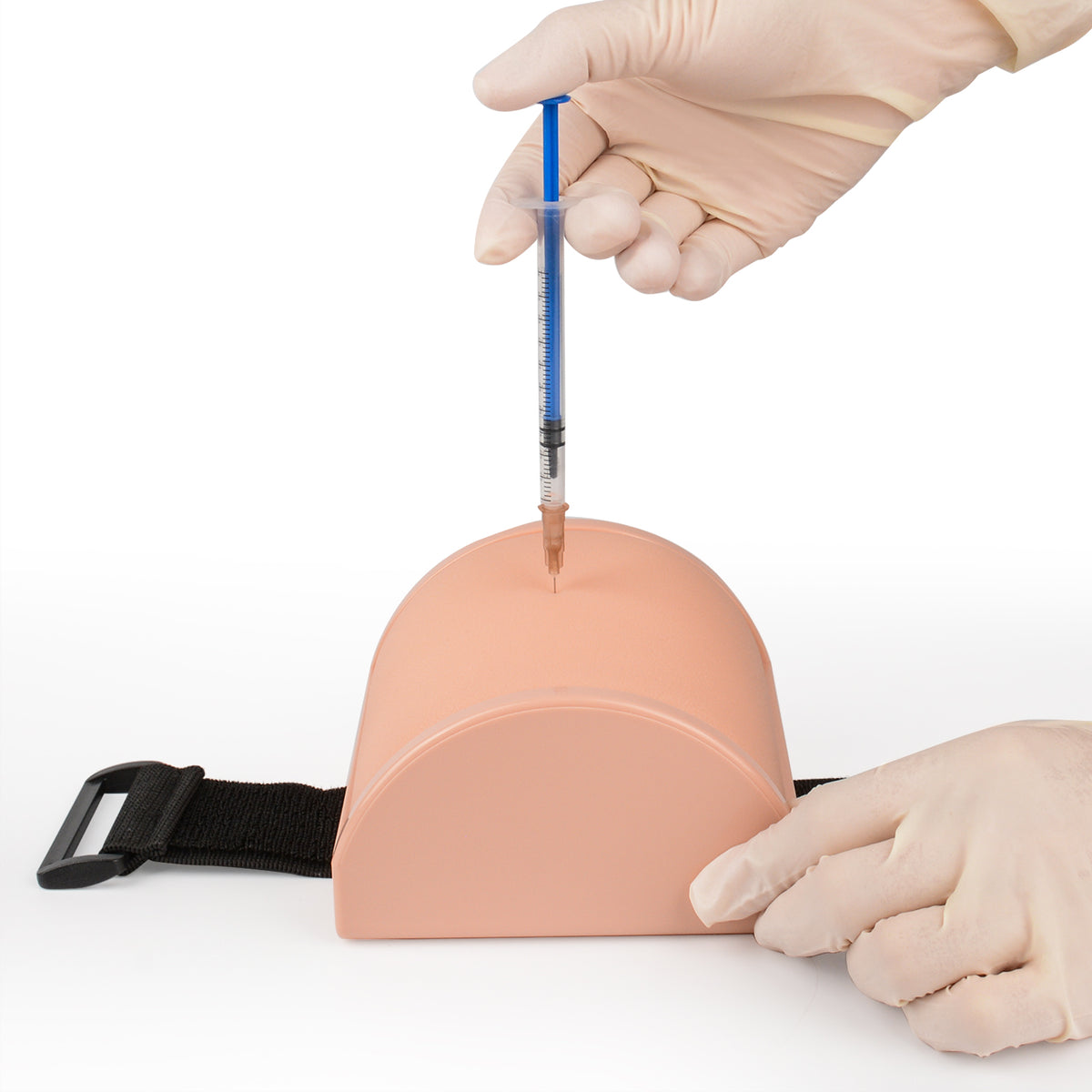 Pin Pad Injection Intramuscular IM Injection Training Pad with 3 Skin Layers – Medarchitect