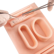 Silicone Vaginal Cuff Model Laparoscopic Suture Pad Simulator Practice Kit for Doctors,Medical Students,Veterinarians - [shop_medarchitect]