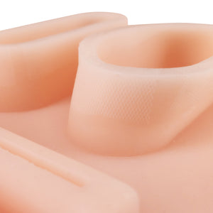 Silicone Vaginal Cuff Model Laparoscopic Suture Pad Simulator Practice Kit for Doctors,Medical Students,Veterinarians