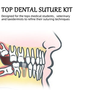 Dental Suture Practice Kit for Oral Suture Training with Suture Tools to Medical Students, Doctor Dentist - [shop_medarchitect]