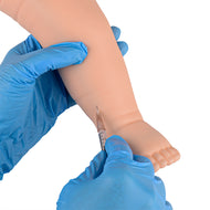 Pediatric Intravenous Cannulation In Neonates Infant IV Leg Venipuncture Training Simulator - [shop_medarchitect]
