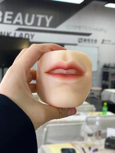 Medarchitect Silicone Lip Mouth Replica for Suture & Lip Tattoo Practice, Mouth Simulated Models for Lip Ring or Jewelry Display