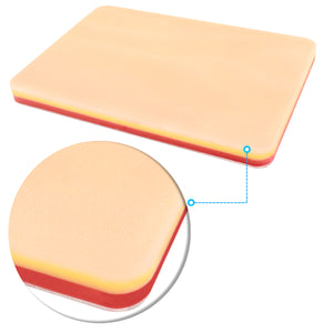Medarchitect DIY Incision Suture Pad with Hook & Loop Desgin(Patented), for Advance Deep Suture Skill Practice. Replacement - Use Together with MA ASB Device